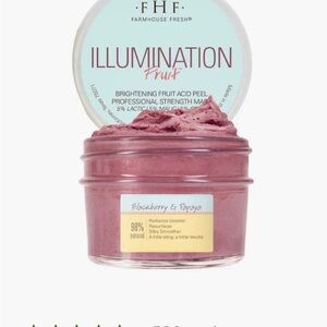 Pink Peel Skincare Mask with Brightening Formula